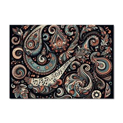 Paisley Print Musical Notes7 Sticker A4 (100 Pack) by RiverRootz