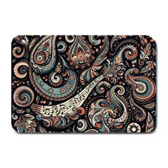 Paisley Print Musical Notes7 Plate Mats