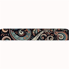 Paisley Print Musical Notes7 Small Bar Mat by RiverRootz