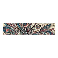 Paisley Print Musical Notes6 Velvet Scrunchie by RiverRootz