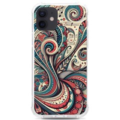 Paisley Print Musical Notes6 Iphone 12/12 Pro Tpu Uv Print Case by RiverRootz