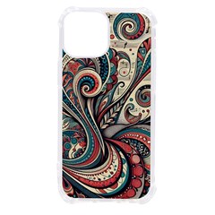 Paisley Print Musical Notes6 Iphone 13 Mini Tpu Uv Print Case by RiverRootz