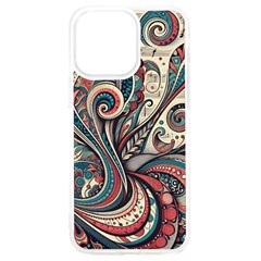 Paisley Print Musical Notes6 Iphone 15 Pro Max Tpu Uv Print Case