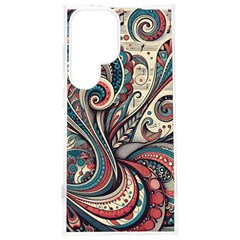 Paisley Print Musical Notes6 Samsung Galaxy S24 Plus 6 7 Inch Tpu Uv Case