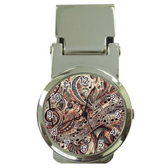 Paisley Print Musical Notes5 Money Clip Watches by RiverRootz