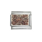 Paisley Print Musical Notes5 Italian Charm (9mm) Front