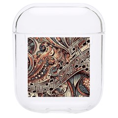 Paisley Print Musical Notes5 Hard Pc Airpods 1/2 Case by RiverRootz