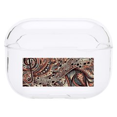 Paisley Print Musical Notes5 Hard Pc Airpods Pro Case