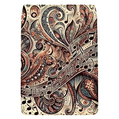 Paisley Print Musical Notes5 Removable Flap Cover (s)