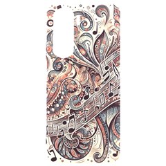 Paisley Print Musical Notes5 Samsung Galaxy S24 Plus 6 7 Inch Black Tpu Uv Case