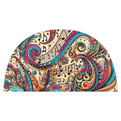 Paisley Print Musical Notes Anti Scalding Pot Cap by RiverRootz