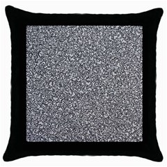 Fuck You Phrase Sketchy Drawing Motif Random Pattern Black Backgrond Throw Pillow Case (black) by dflcprintsclothing