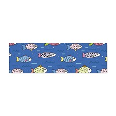 Sea Fish Blue Submarine Animals Patteen Sticker (bumper) by Maspions