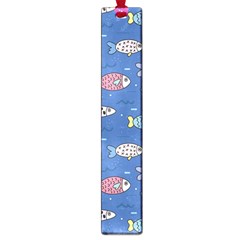 Sea Fish Blue Submarine Animals Patteen Large Book Marks