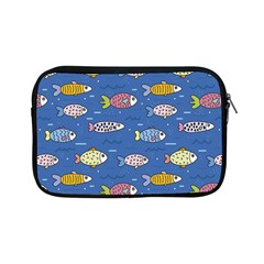 Sea Fish Blue Submarine Animals Patteen Apple Ipad Mini Zipper Cases by Maspions