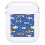 Sea Fish Blue Submarine Animals Patteen Hard PC AirPods 1/2 Case Front