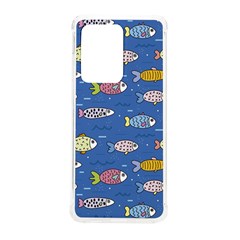 Sea Fish Blue Submarine Animals Patteen Samsung Galaxy S20 Ultra 6 9 Inch Tpu Uv Case