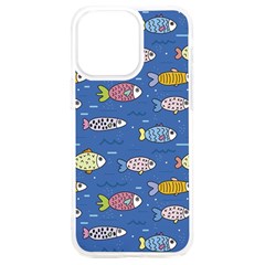 Sea Fish Blue Submarine Animals Patteen Iphone 15 Plus Tpu Uv Print Case by Maspions