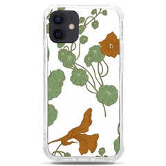 Nasturtium Flowers Plant Leaves Iphone 12 Mini Tpu Uv Print Case	 by Ndabl3x