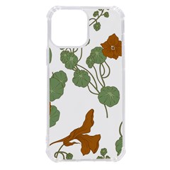 Nasturtium Flowers Plant Leaves Iphone 13 Pro Max Tpu Uv Print Case by Ndabl3x