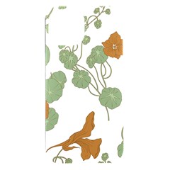 Nasturtium Flowers Plant Leaves Iphone 15 Plus Black Uv Print Pc Hardshell Case