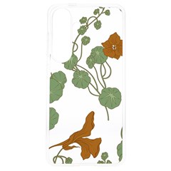 Nasturtium Flowers Plant Leaves Samsung Galaxy S24 6 2 Inch Tpu Uv Case by Ndabl3x