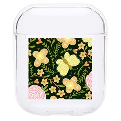 Flowers Rose Blossom Pattern Hard Pc Airpods 1/2 Case by Ndabl3x