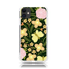 Flowers Rose Blossom Pattern Iphone 11 Tpu Uv Print Case by Ndabl3x