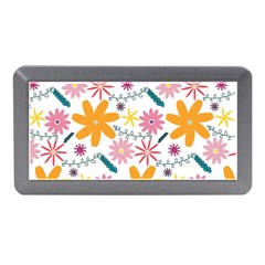 Pattern Background Vintage Floral Memory Card Reader (mini) by Ndabl3x