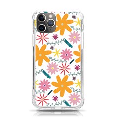 Pattern Background Vintage Floral Iphone 11 Pro 5 8 Inch Tpu Uv Print Case by Ndabl3x