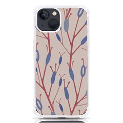 Abstract Pattern Floral Branches Iphone 13 Tpu Uv Print Case by Ndabl3x