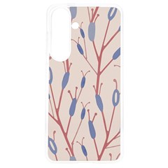 Abstract Pattern Floral Branches Samsung Galaxy S24 6 2 Inch Tpu Uv Case by Ndabl3x