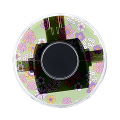 Pattern Background Vintage Floral On-the-go Memory Card Reader