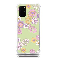 Pattern Background Vintage Floral Samsung Galaxy S20 Plus 6 7 Inch Tpu Uv Case by Ndabl3x