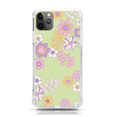 Pattern Background Vintage Floral Iphone 11 Pro Max 6 5 Inch Tpu Uv Print Case by Ndabl3x