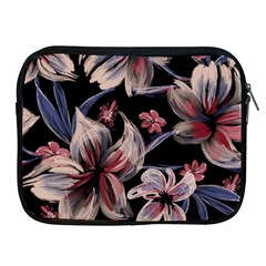 Flowers Floral Pattern Design Apple Ipad 2/3/4 Zipper Cases by Ndabl3x