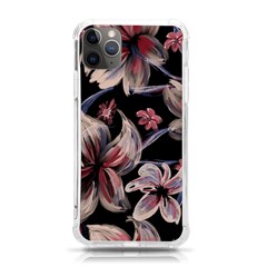 Flowers Floral Pattern Design Iphone 11 Pro Max 6 5 Inch Tpu Uv Print Case by Ndabl3x