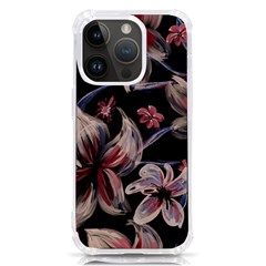 Flowers Floral Pattern Design Iphone 14 Pro Tpu Uv Print Case by Ndabl3x