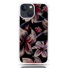 Flowers Floral Pattern Design Iphone 13 Mini Tpu Uv Print Case by Ndabl3x