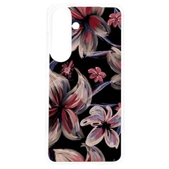 Flowers Floral Pattern Design Samsung Galaxy S24 6 2 Inch Tpu Uv Case by Ndabl3x