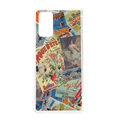 Paper Scattered Vintage Samsung Galaxy Note 20 Tpu Uv Case by Ndabl3x