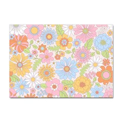 Pattern Background Vintage Floral Sticker A4 (100 Pack) by Ndabl3x