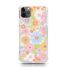 Pattern Background Vintage Floral Iphone 11 Pro Max 6 5 Inch Tpu Uv Print Case by Ndabl3x