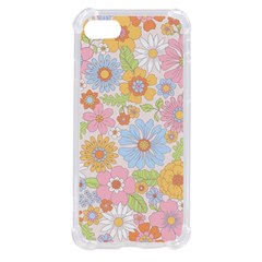 Pattern Background Vintage Floral Iphone Se by Ndabl3x