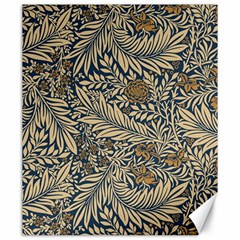 Brown Vintage Background Vintage Floral Pattern Canvas 20  X 24  by Ndabl3x