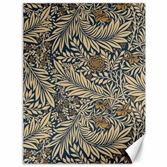 Brown Vintage Background Vintage Floral Pattern Canvas 36  X 48  by Ndabl3x