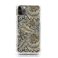 Brown Vintage Background Vintage Floral Pattern Iphone 11 Pro Max 6 5 Inch Tpu Uv Print Case by Ndabl3x