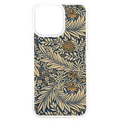 Brown Vintage Background Vintage Floral Pattern Iphone 15 Pro Max Tpu Uv Print Case by Ndabl3x