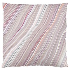 Marble Texture Marble Painting Large Premium Plush Fleece Cushion Case (two Sides) by Ndabl3x