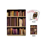 Books Bookshelves Office Fantasy Background Artwork Book Cover Apothecary Book Nook Literature Libra Playing Cards Single Design (Mini) Back